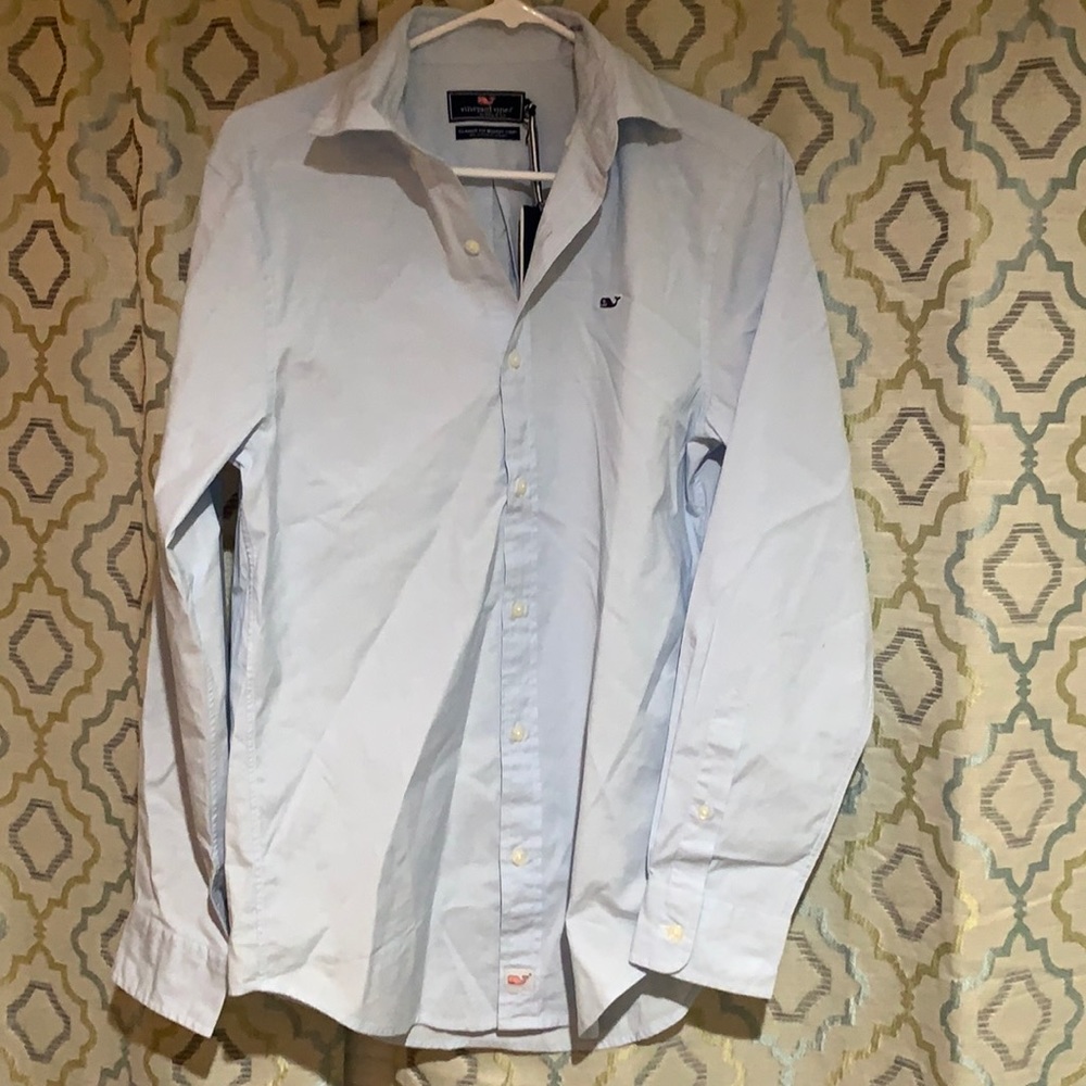 Vineyard Vibes XS Classic fit Murray shirt in Jake blue